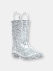 Kids Glitter Rain Boots