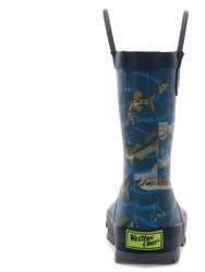 Kids Gone Fish'n Rain Boot