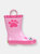 Kids Khloe the Kitty Rain Boots  - Pink