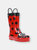 Kids Ladybug Rain Boots - Red