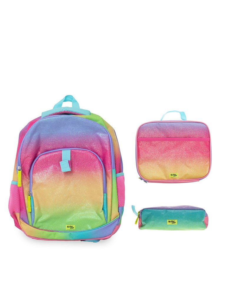 Kids Ombre Glitter Backpack