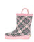 Kids Precious Plaid Rain Boot