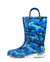 Kids Shark Chase Lighted Rain Boot