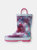 Kids Tie Dye Rain Boot - Fuschia