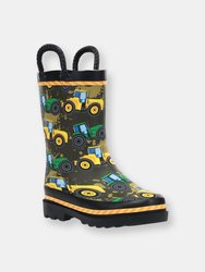 Kids Tractor Tough Rain Boots