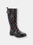 Women's Dot City Rain Boot - Black