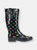 Women's Dot City Rain Boot - Black - Black