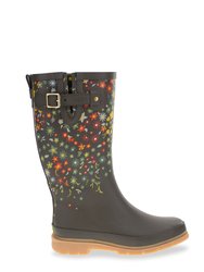 Women's Falling Petals Tall Boot - Olive