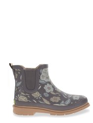 Women's Harvest Bloom Chelsea Rain Boot - Black