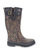 Women's Organic Paisley Tall Rain Boot - Charcoal - Charcoal