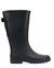 Women's Wide Calf Rain Boot - Black