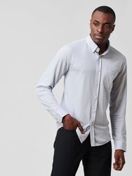 Limitless Merino Button-Down Shirt - Light Blue