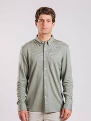 Limitless Merino Button-Down Shirt - Sage