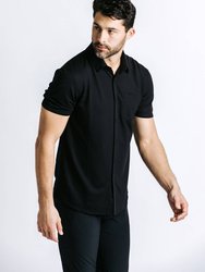 Limitless Merino Short Sleeve Shirt - Black