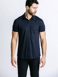 Limitless Merino Short Sleeve Shirt - Indigo