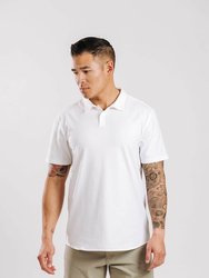 X Cotton Polo - White