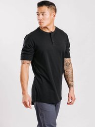 X Cotton Short Sleeve Henley