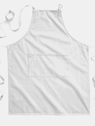 Adults Unisex Cotton Craft Apron - Light Grey