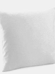 Cotton Canvas Square Throw Pillow Cover (Light Grey) (40cm x 40cm)