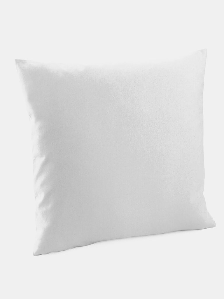 Fairtrade Throw Pillow Cover 30cm x 50cm - Light Grey - Light Grey