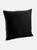 Fairtrade Throw Pillow Cover 40cm x 40cm - Black - Black