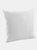 Fairtrade Throw Pillow Cover 40cm x 40cm - Light Grey - Light Grey