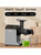 WHALL Masticating Slow Juicer, Professional Stainless Juicer Machines