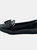 Where's That From Girls Juliette Slip-on Loafers (Black Patent) (4 Big Kid)