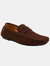 Where's That From Mens Alex Suede Driving Shoes (Brown) (7) - Brown