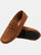 Where's That From Mens Alex Suede Driving Shoes (Camel) (8)