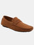 Where's That From Mens Alex Suede Driving Shoes (Camel) (8) - Camel