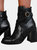 Where's That From Womens/Ladies Aislinn PU Buckle Detail Block Heel Ankle Boots (Black) (10)