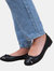 Where's That From Womens/Ladies Bexley Slip-on Flat Pumps (Black) (10)