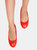 Where's That From Womens/Ladies Bexley Slip-on Flat Pumps (Red) (7)