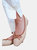 Where's That From Womens/Ladies Dawn Woven Bow Detail Ballerina Flats (Beige) (9)