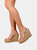 Where's That From Womens/Ladies Elen Ankle Strap Wedge (Cream) (9) - Cream