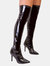 Where's That From Womens/Ladies Lexi Stiletto Heel Knee-High Boots (Black) (5)