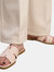 Where's That From Womens/Ladies Mae Instep Strap Sandals (Nude) (8) - Nude