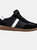 Where's That From Womens/Ladies Pace Contrast Panel Gum Sole Lace Up Sneakers (Black) (5) - Black