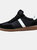 Where's That From Womens/Ladies Pace Contrast Panel Gum Sole Lace Up Sneakers (Black) (6)