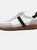 Where's That From Womens/Ladies Pace Contrast Panel Gum Sole Lace Up Sneakers (White) (5)