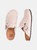 Where's That From Womens/Ladies Palm Nubuck Closed Toe Buckle Detail Flat Sandals (Cream) (8) - Cream