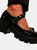 Where's That From Womens/Ladies Rylee Retro Block Heel Mary Janes (Black) (8)