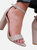 Where's That From Womens/Ladies Skye PU Strappy Buckle Block Heel Sandals (Nude) (8)