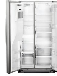 21 Cu. Ft. Stainless Counter Depth Side-By-Side Refrigerator