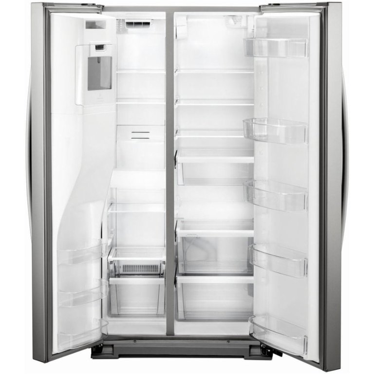 21 Cu. Ft. Stainless Counter Depth Side-By-Side Refrigerator