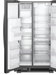 21' Stainless Side-by-Side Refrigerator