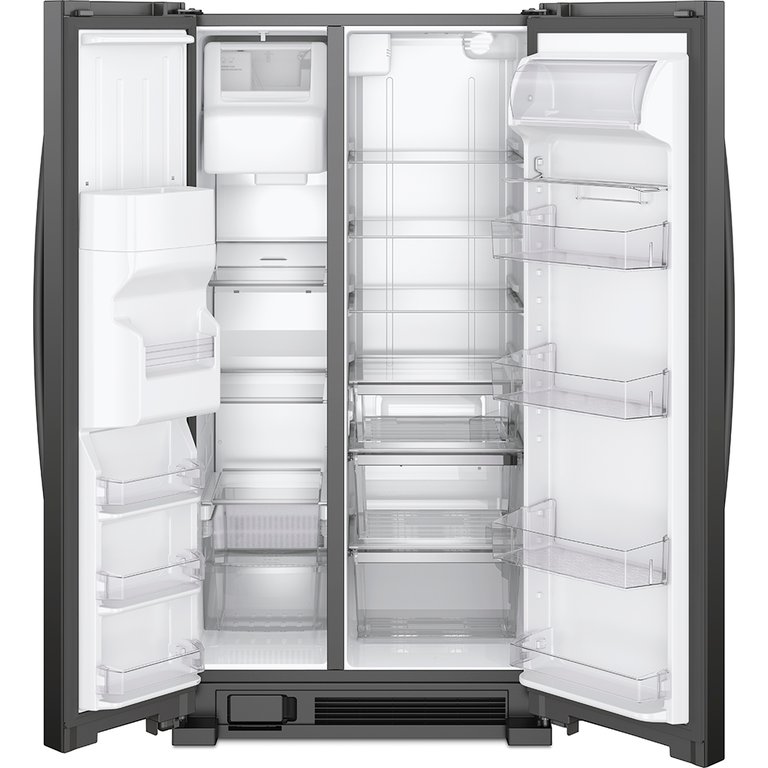 21' Stainless Side-by-Side Refrigerator