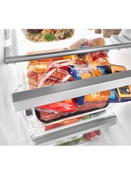 25 Cu. Ft. Stainless Side-By-Side Refrigerator