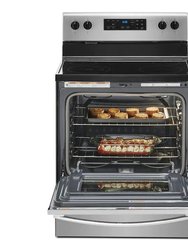 5.3 Cu. Ft. Stainless Electric Range with Frozen Bake&#0153; Technology